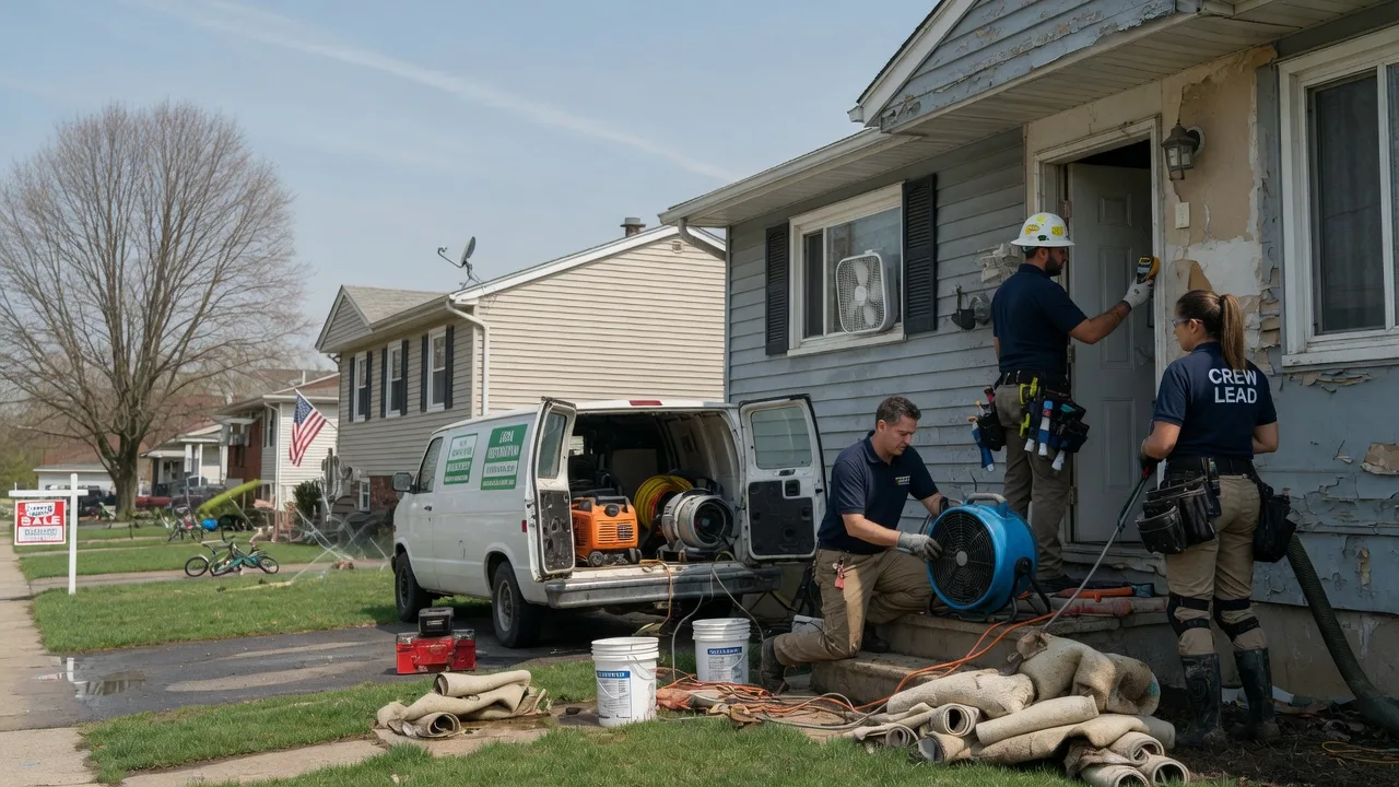 Flood Cleanup in Beallsville, PA near me