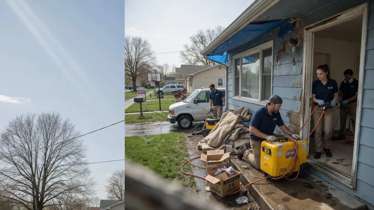 Basement Flood Cleanup in Beallsville, PA near me